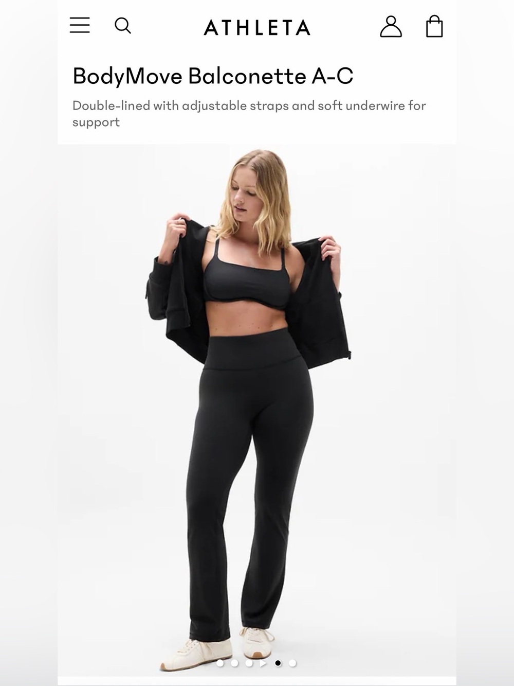 Athleta VitaForm Balconette Bra (Women’s XL - A-C Cups) - Picture 7 of 8